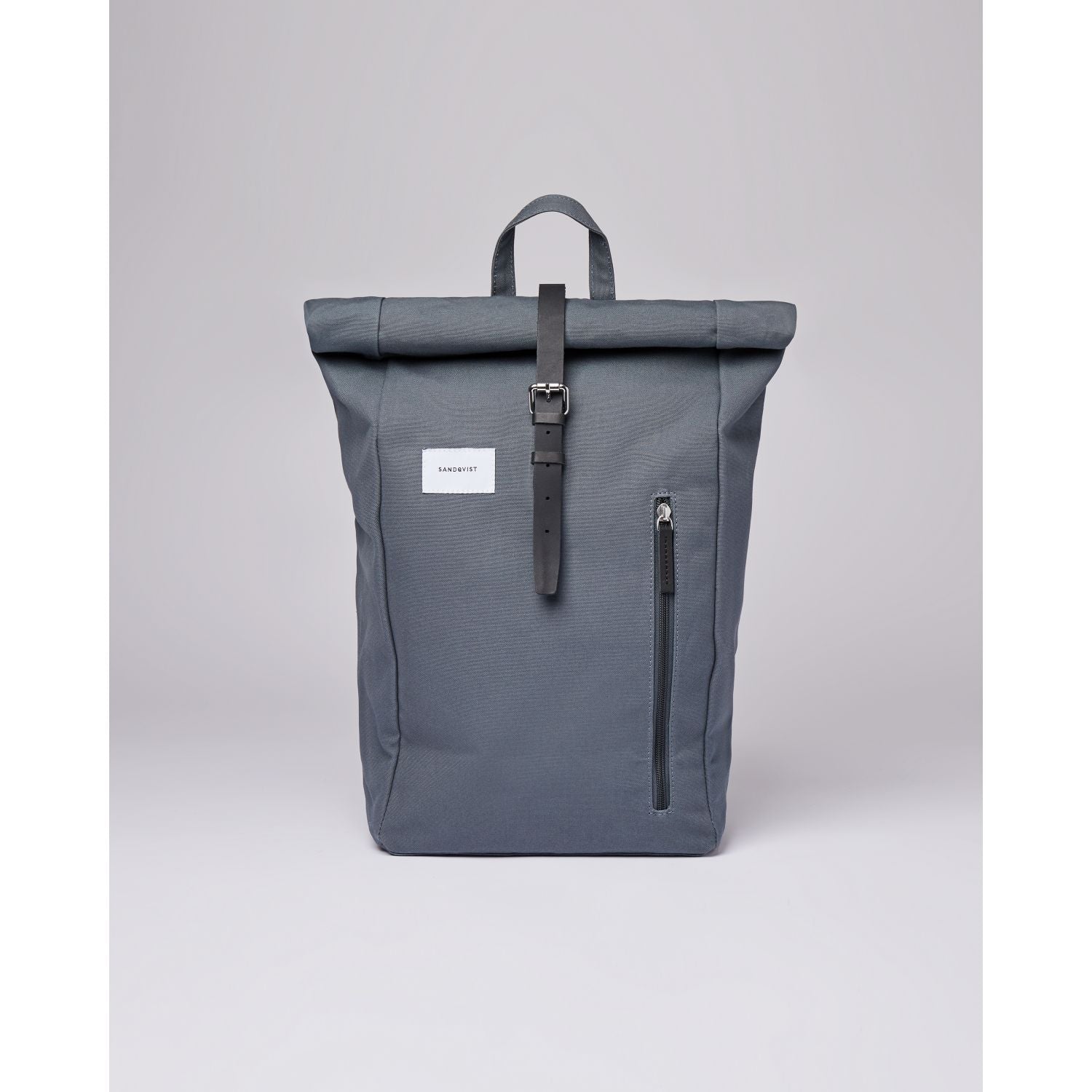 Sandqvist Dante Backpack - Dark Slate W/ Black Leather
