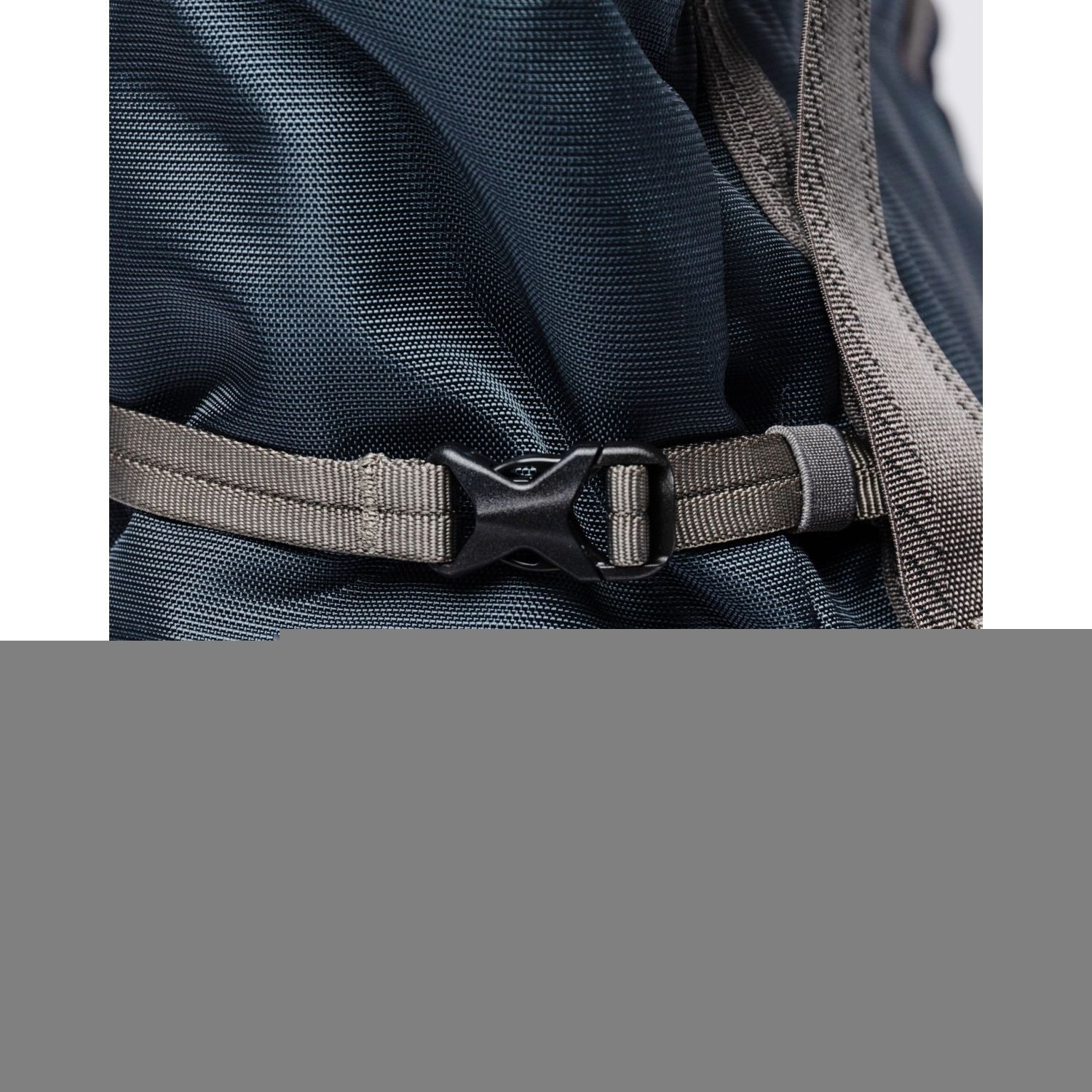 Sandqvist River Hike Tote Bag - Multi Steel Blue/Navy Blue