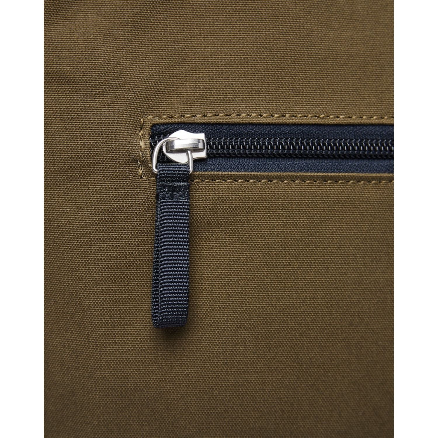 Sandqvist Tony Vegan Backpack - Olive W/ Navy Webbing