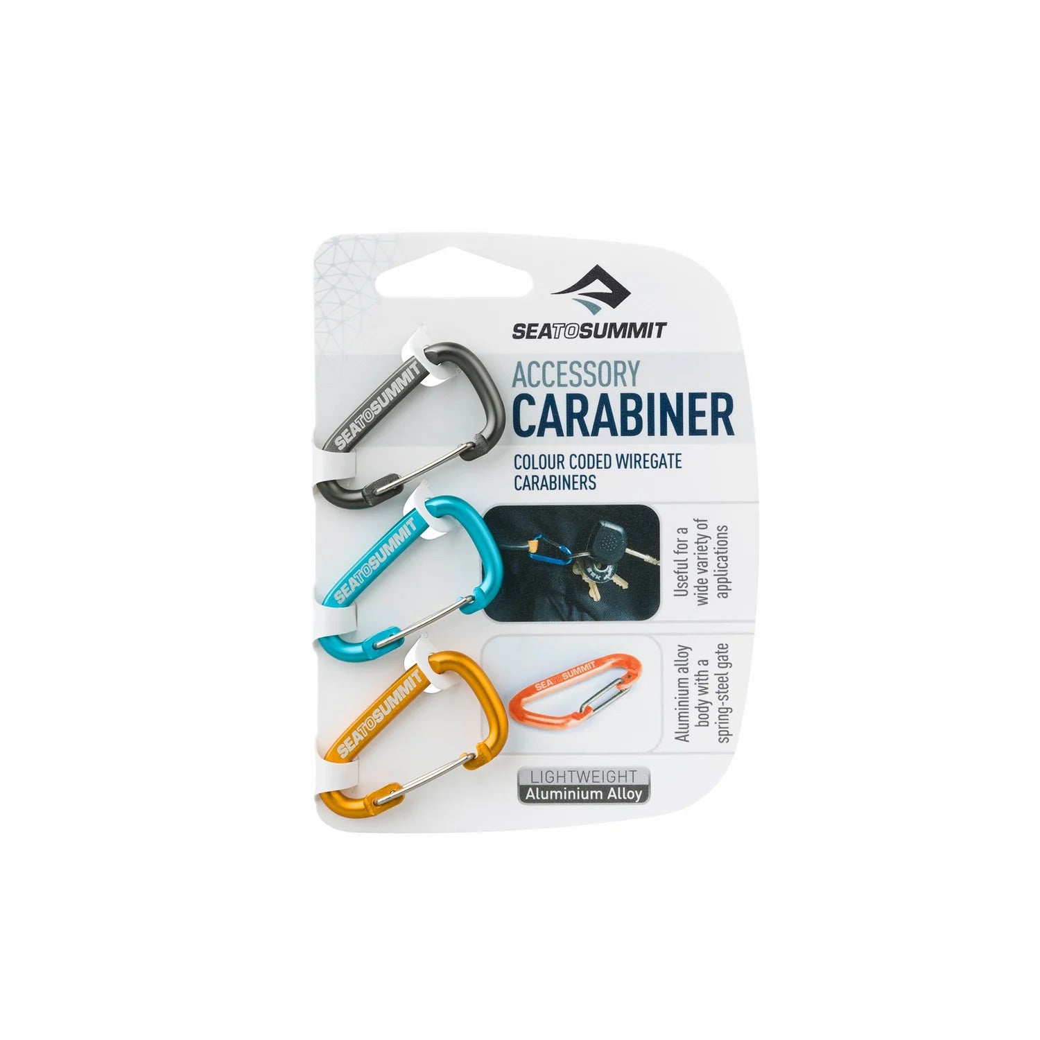 Sea To Summit Accessory Carabiner Set (3Pcs)