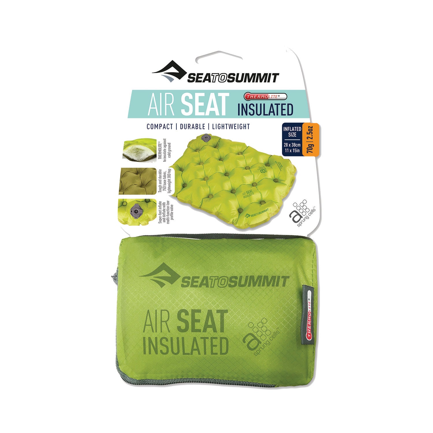 Sea To Summit Air Seat Insulated (Green)