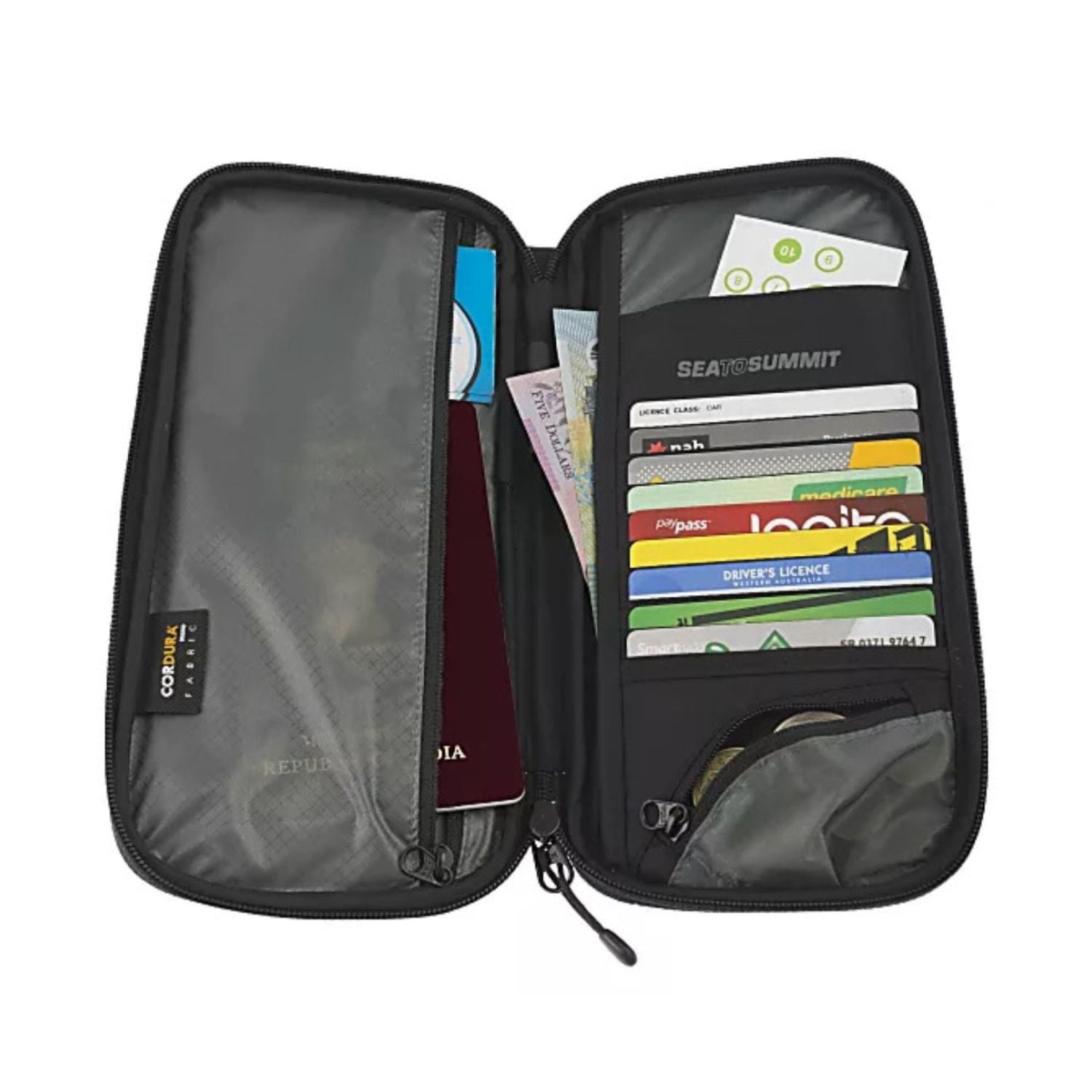 Sea To Summit Travel Wallet RFID Large (Black)