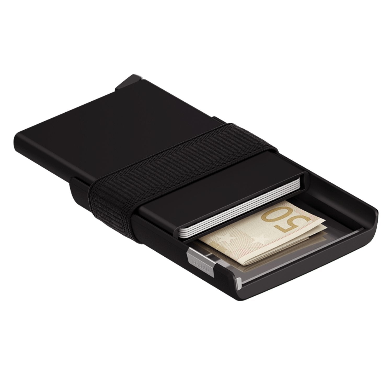 Secrid Cardslide Slide + Moneyband - Black/Black