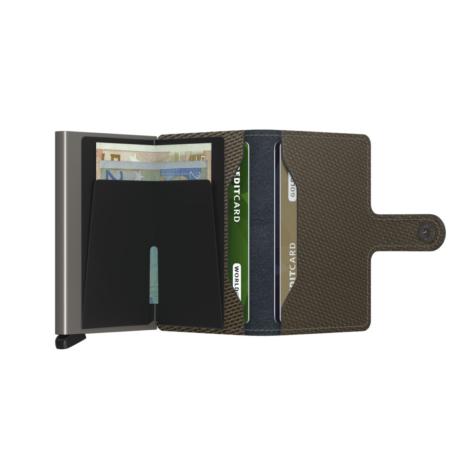 Secrid Miniwallet -  Carbon Khaki