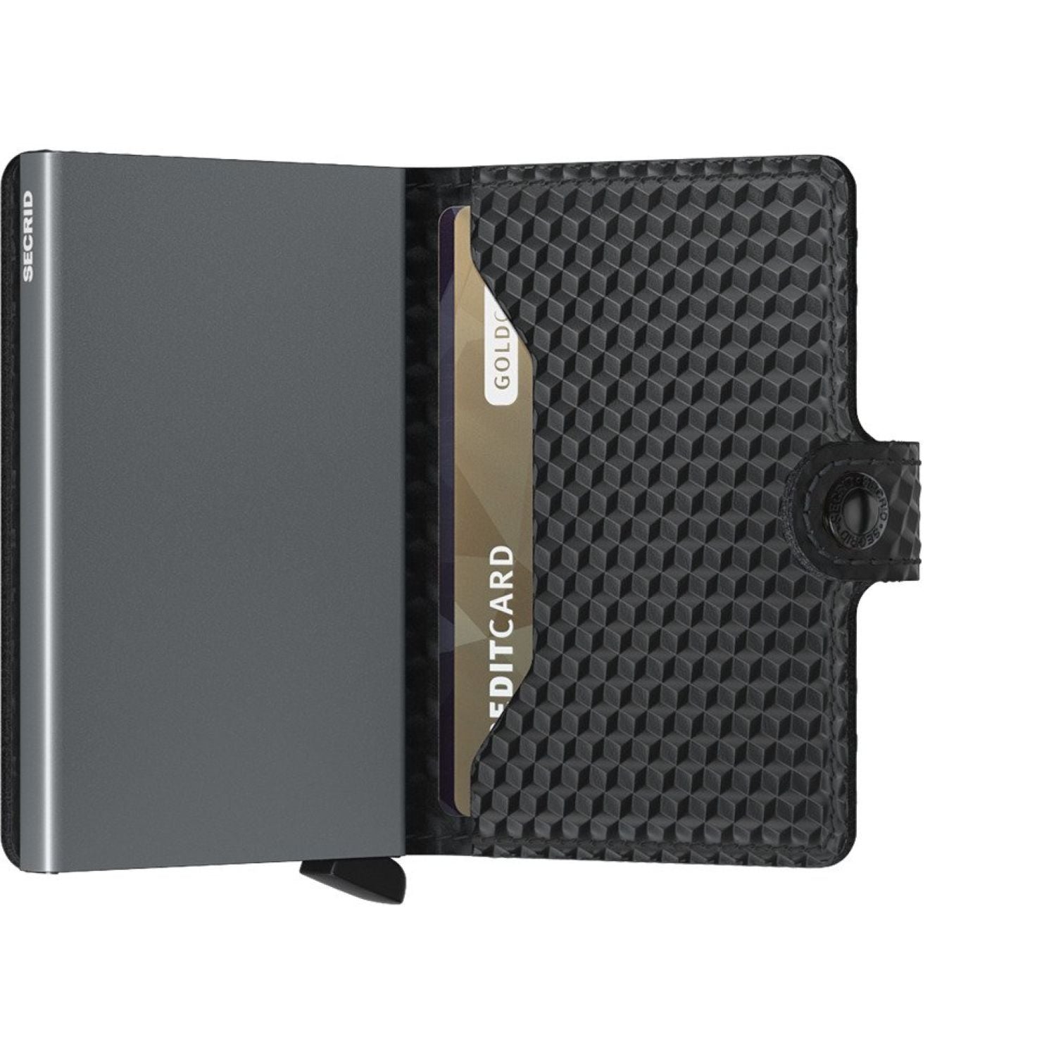 Secrid Miniwallet - Cubic Black-Titanium
