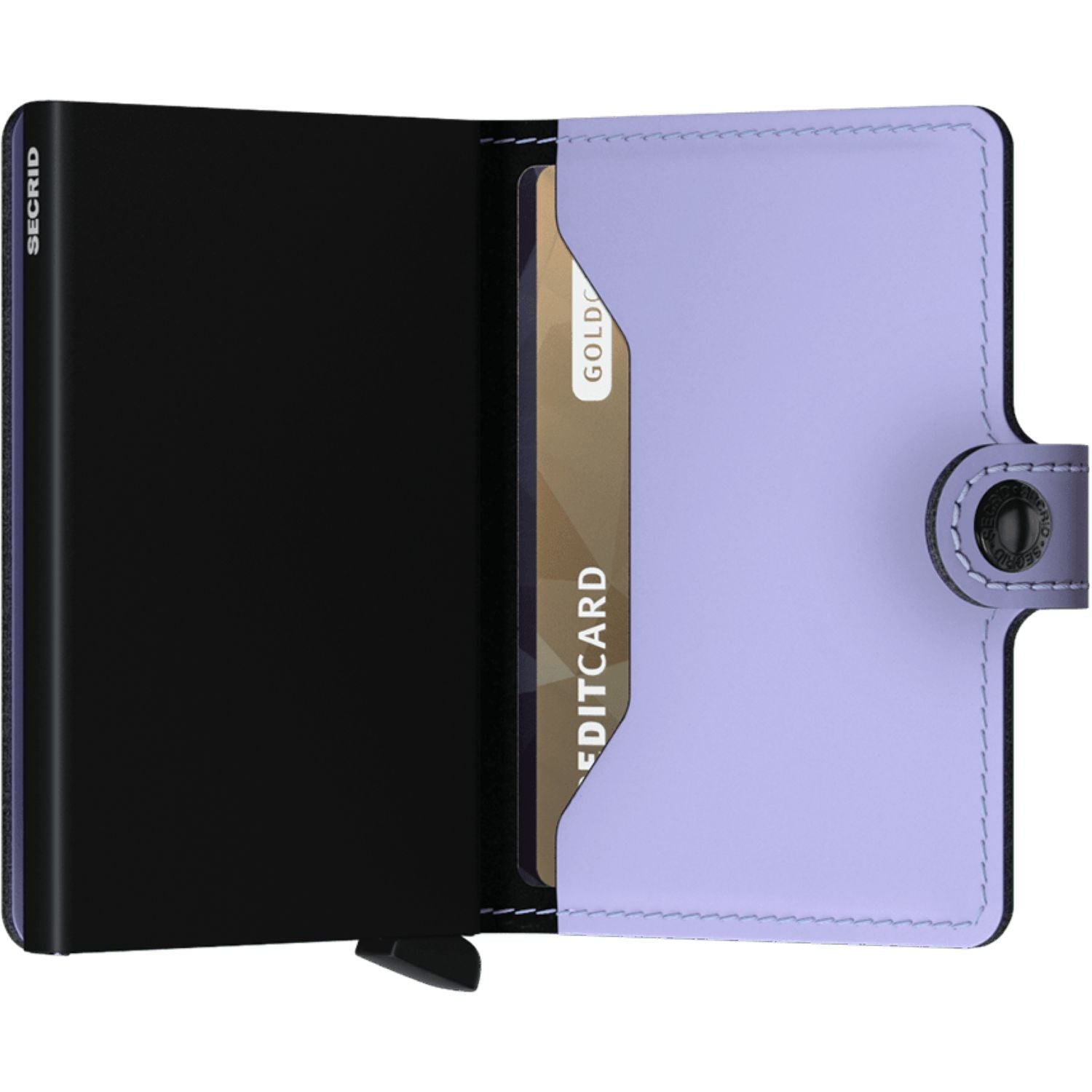 Secrid Miniwallet - Matte Lilac & Black