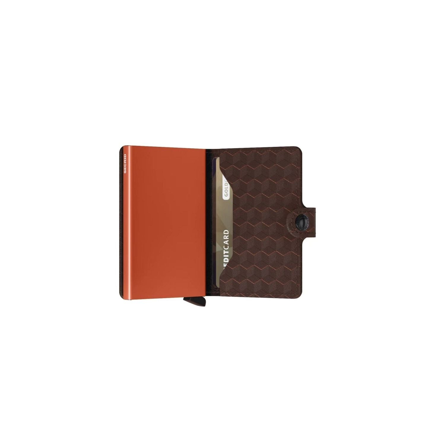 Secrid Miniwallet -  Optical Brown-Orange