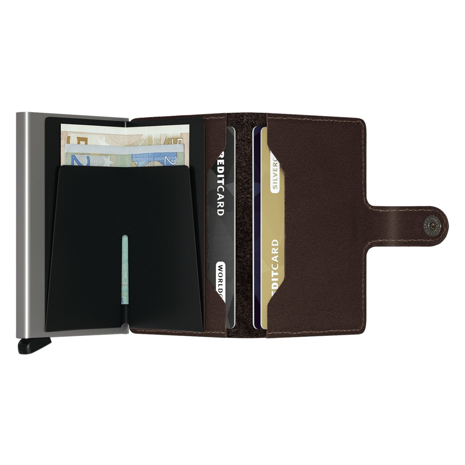 Secrid Miniwallet - Original Dark Brown