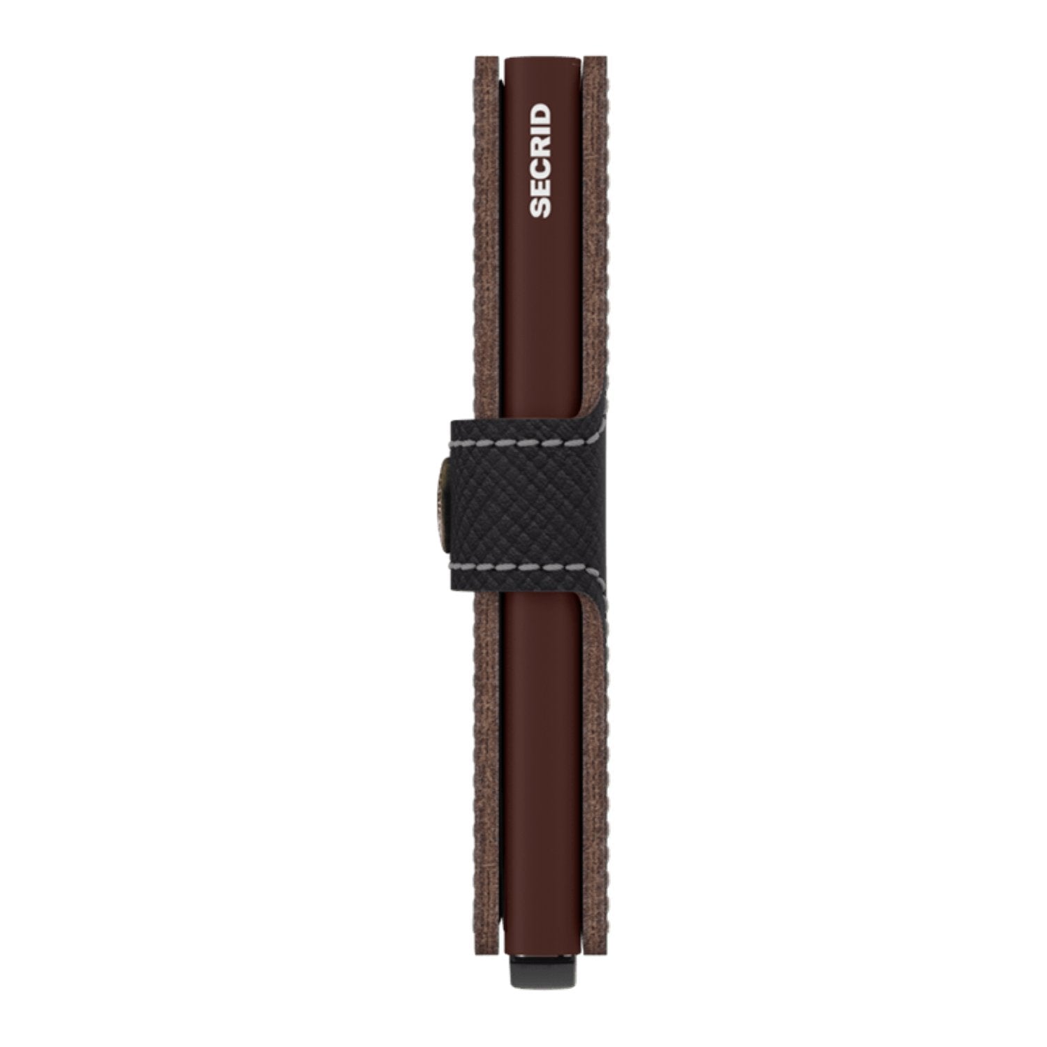 Secrid Miniwallet Saffiano - Brown