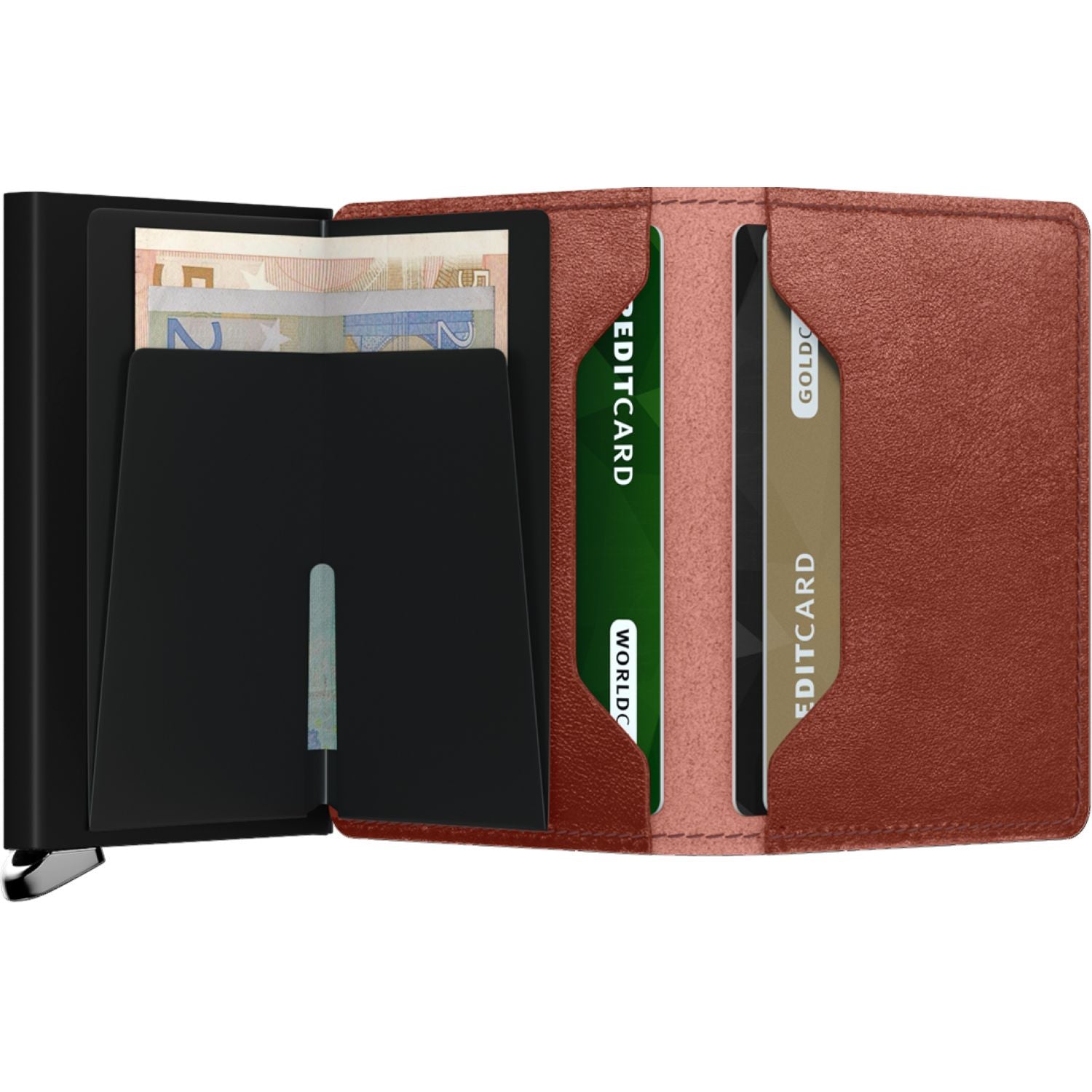 Secrid Slimwallet - Premium Basco Brown
