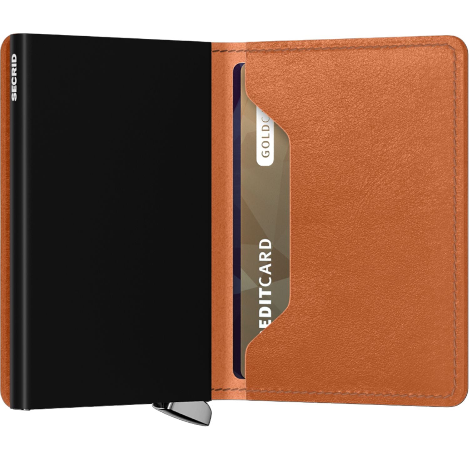 Secrid Slimwallet - Premium Basco Cognac
