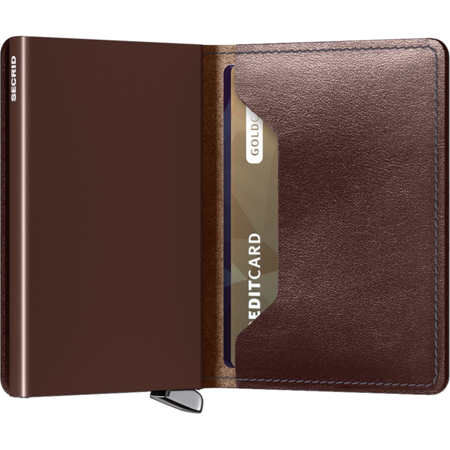 Secrid Slimwallet - Premium Dark Brown