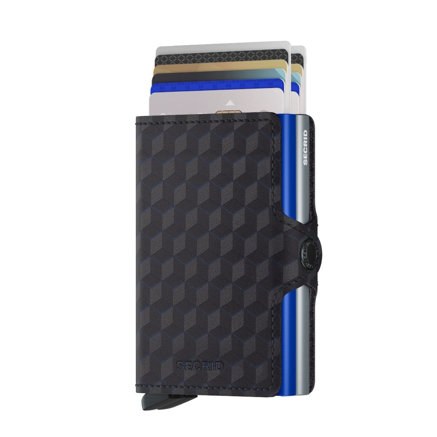 Secrid Twinwallet -  Optical Titanium-Blue