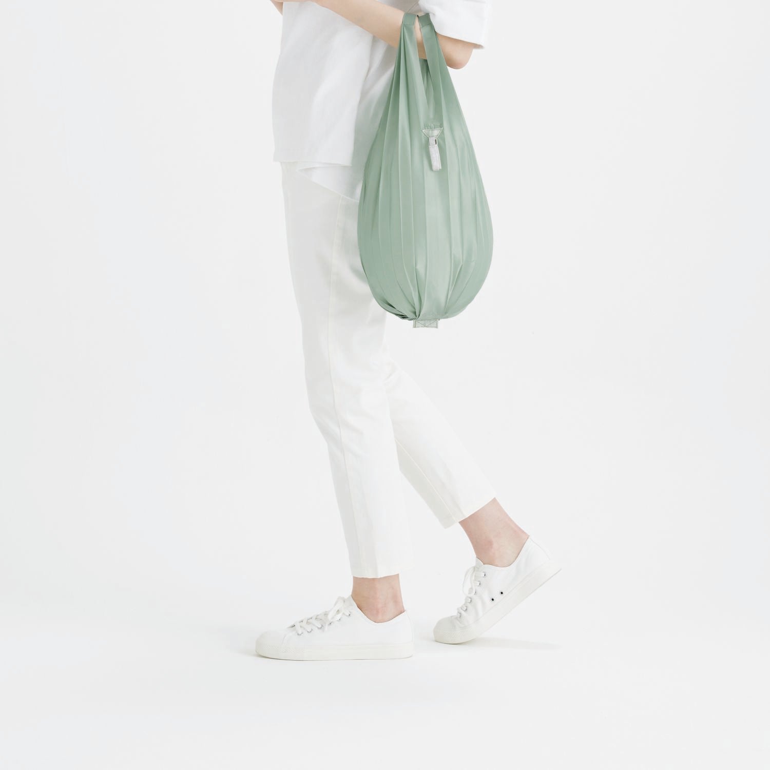 Shupatto Foldable Minimal Bag 12L - White Sage