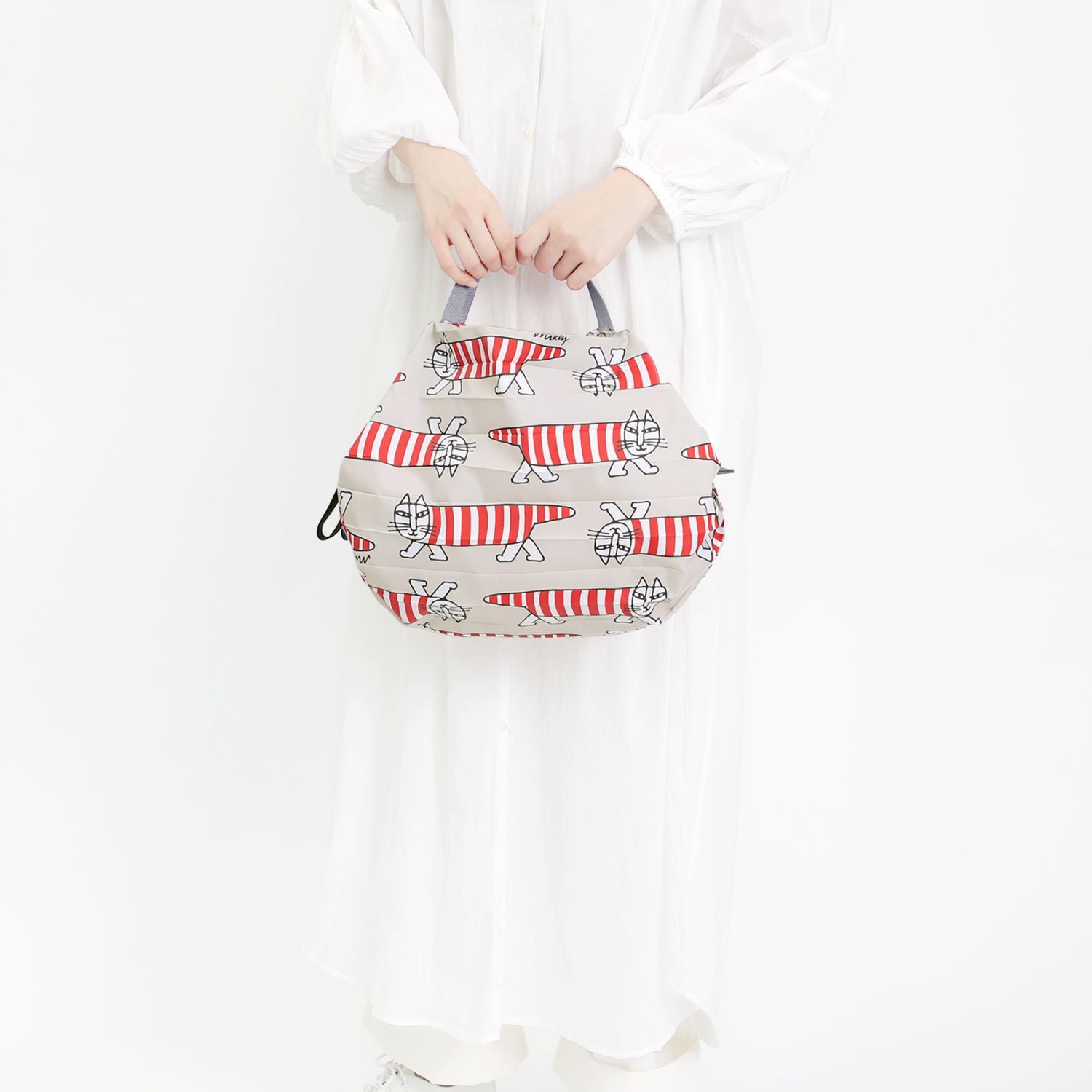 Shupatto X Lisa Larson Foldable Tote (S) - Beige