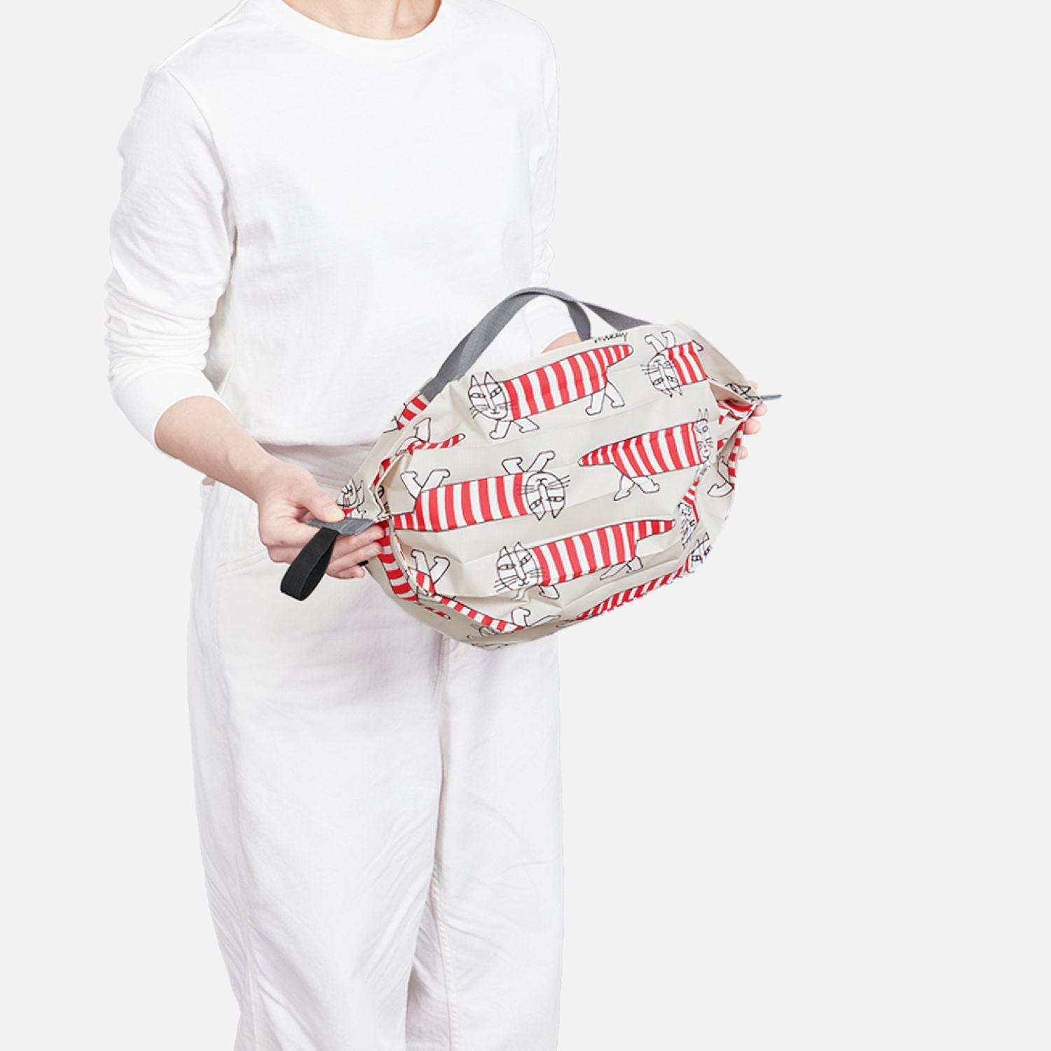 Shupatto X Lisa Larson Foldable Tote (S) - Beige