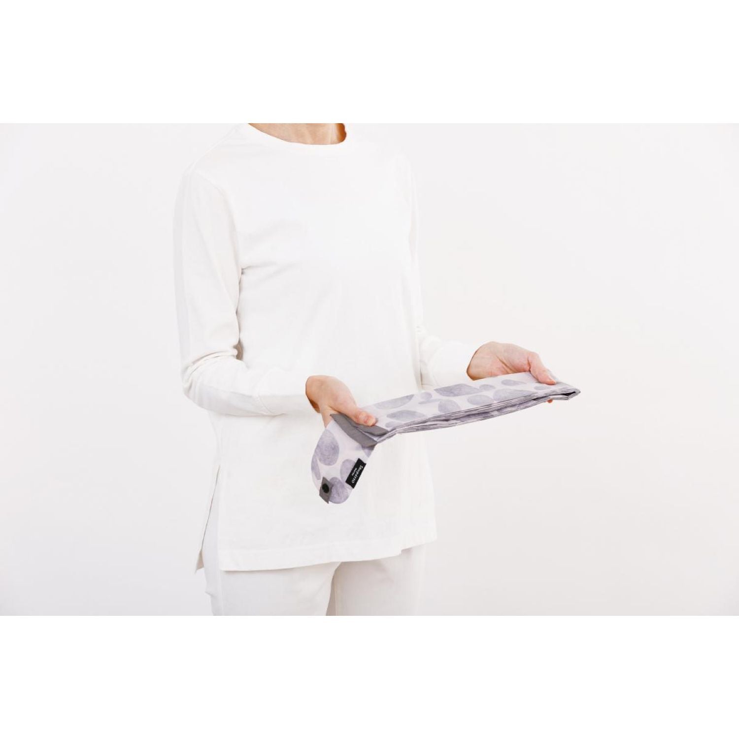 Shupatto X Travel Nostalgia Foldable Tote (M) - Sea Pebbles