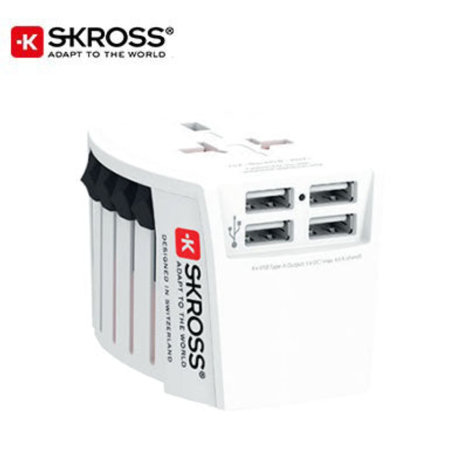 Skross Muv Usb (4XA) Asia Version - White