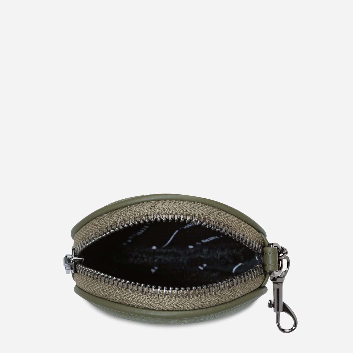 Status Anxiety Come Get Her Leather Wallet - Khaki