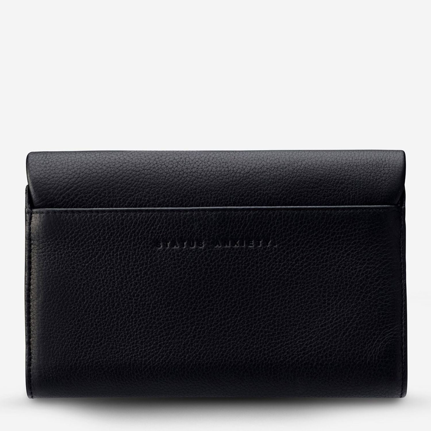 Status Anxiety Remnant Leather Wallet - Black