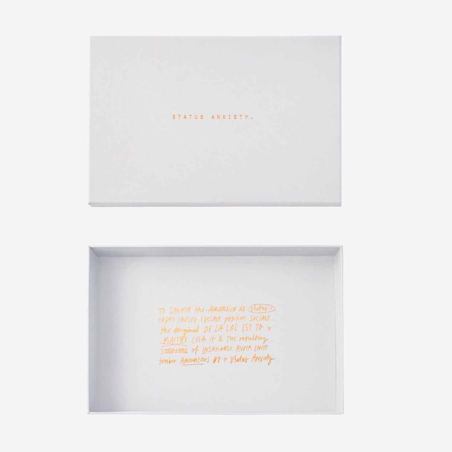 Status Anxiety Remnant Leather Wallet - Black