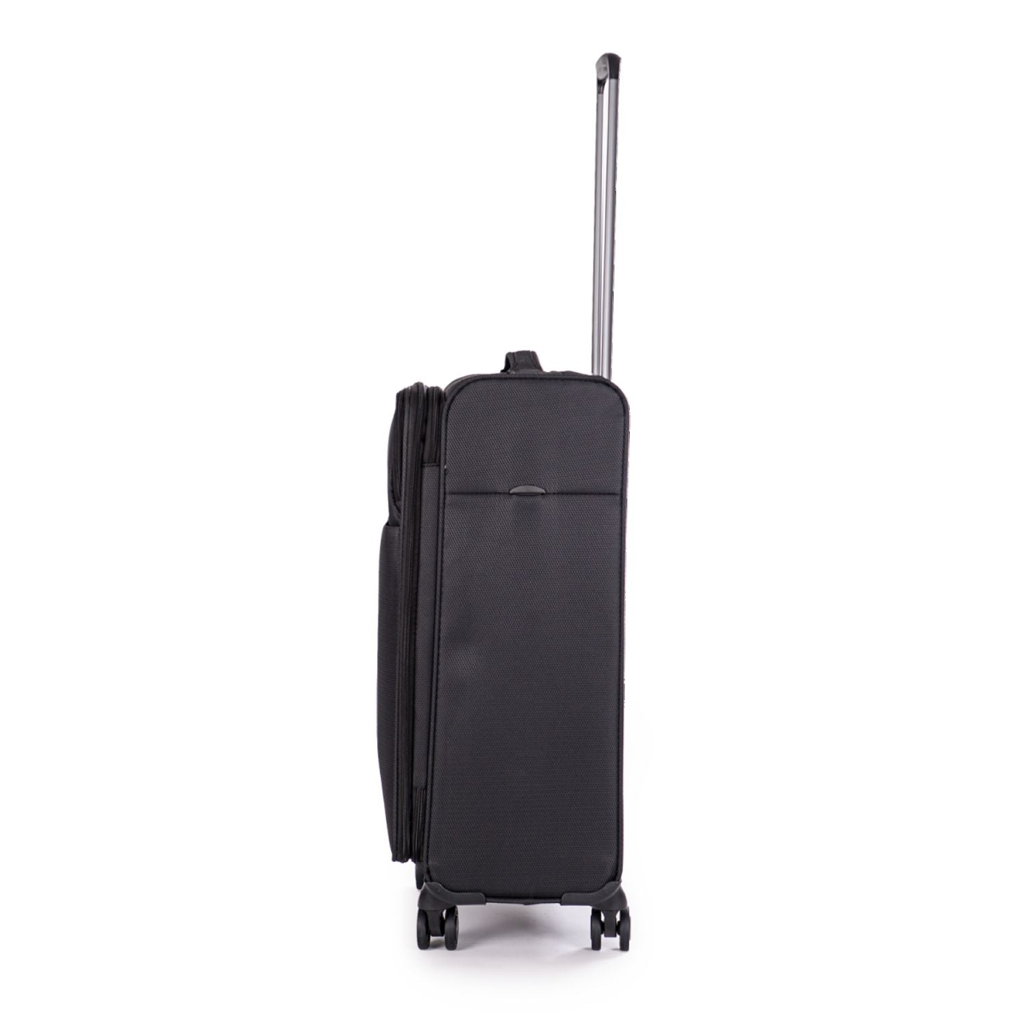 Stratic Light + Suitcase M With Front Access Opening - Black