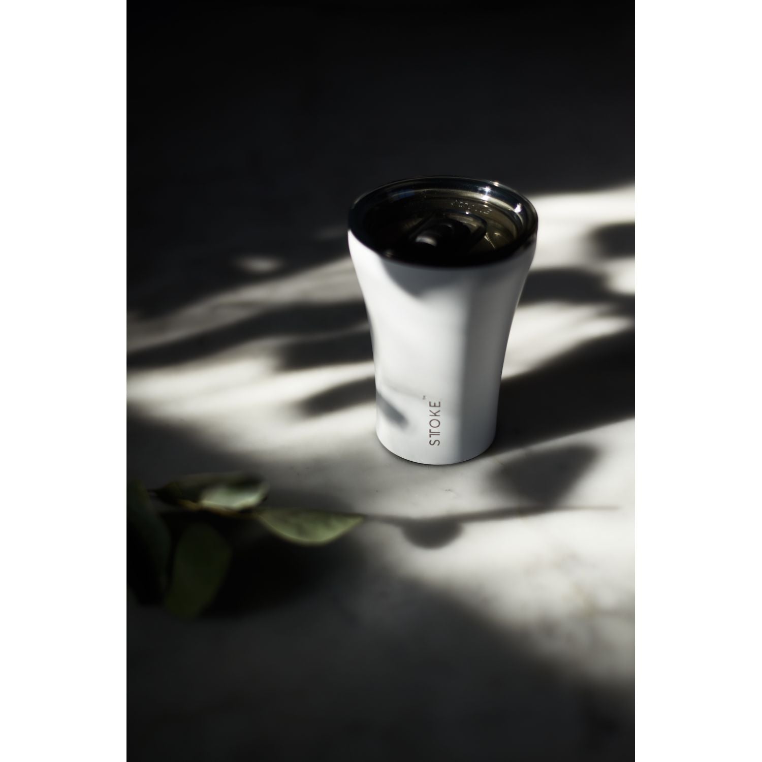 STTOKE Classic Insulated Ceramic Cup 8oz - Angel White