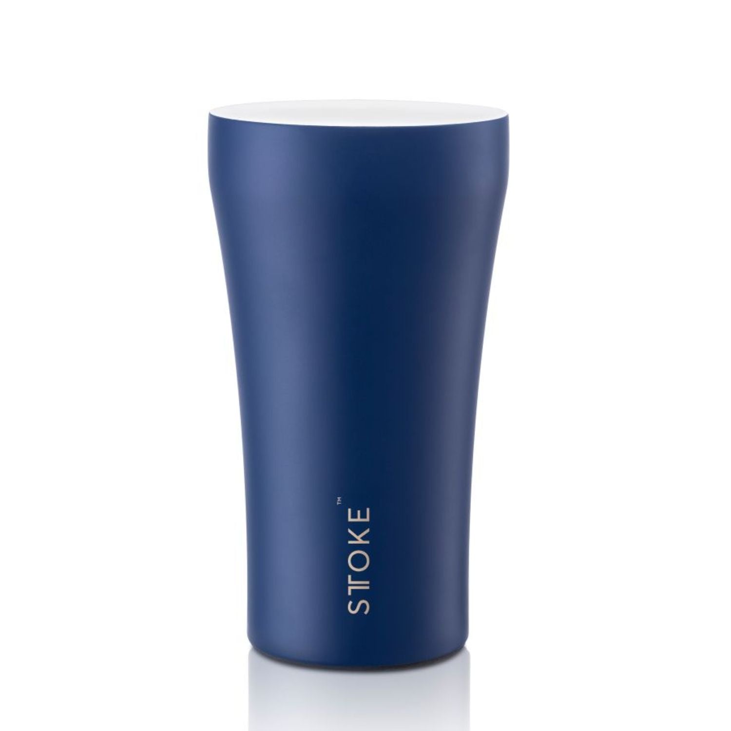 STTOKE Limited Edition Leakproof Ceramic Insulated Cup 12oz - Magnetic Blue