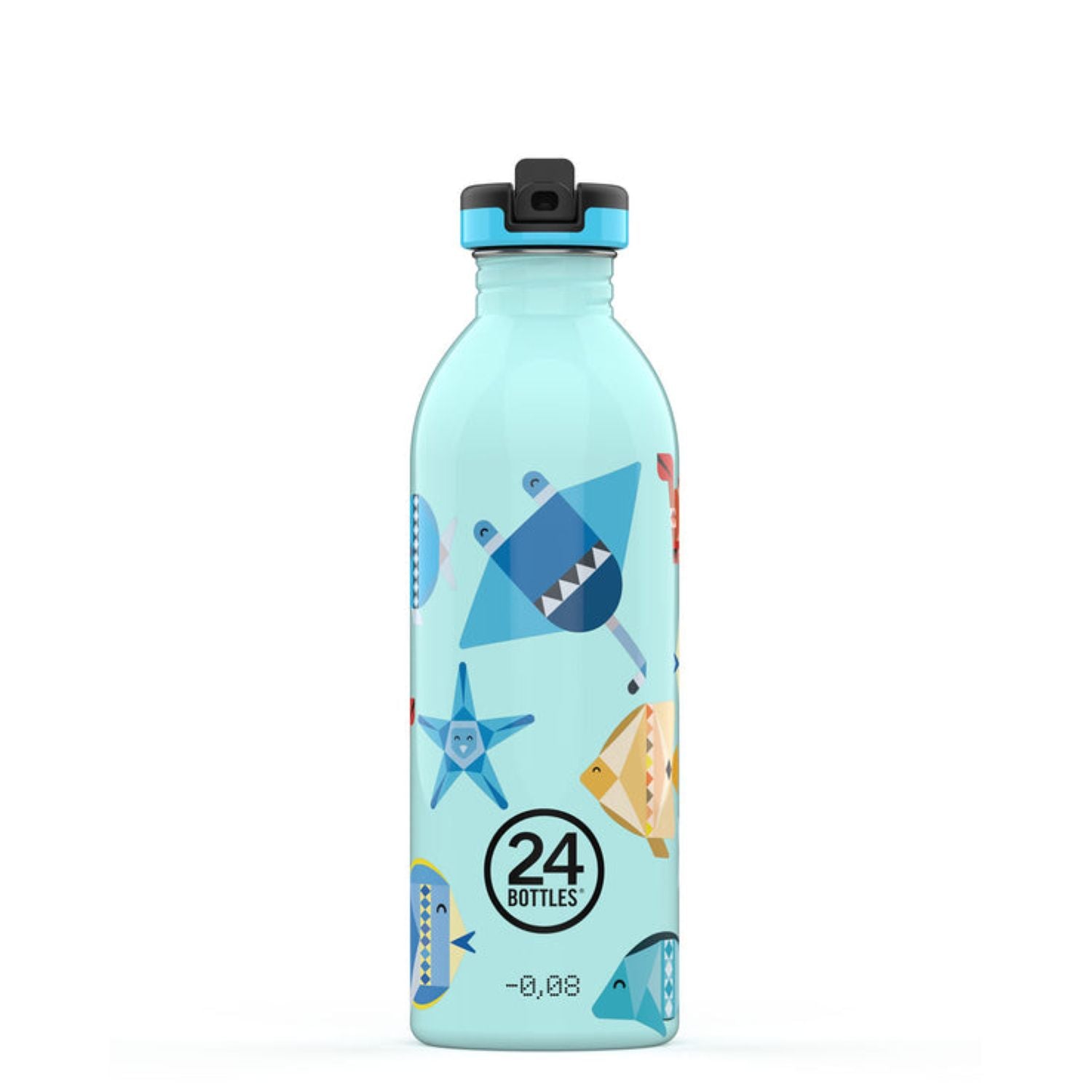 24 Bottles Urban 500ML Water Bottle (Sport Lid) - Sea Friends