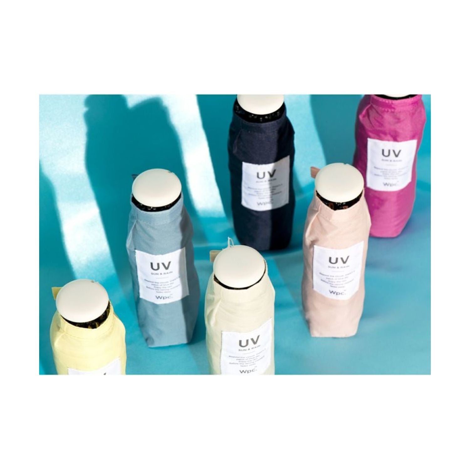 WPC Compact UV Protection Umbrella 50cm (Citron)