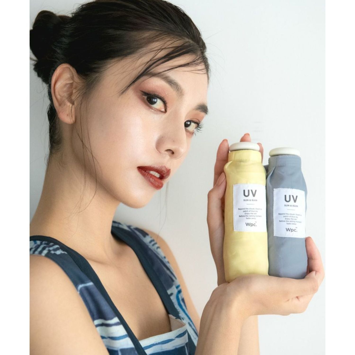 WPC Compact UV Protection Umbrella 50cm (Citron)