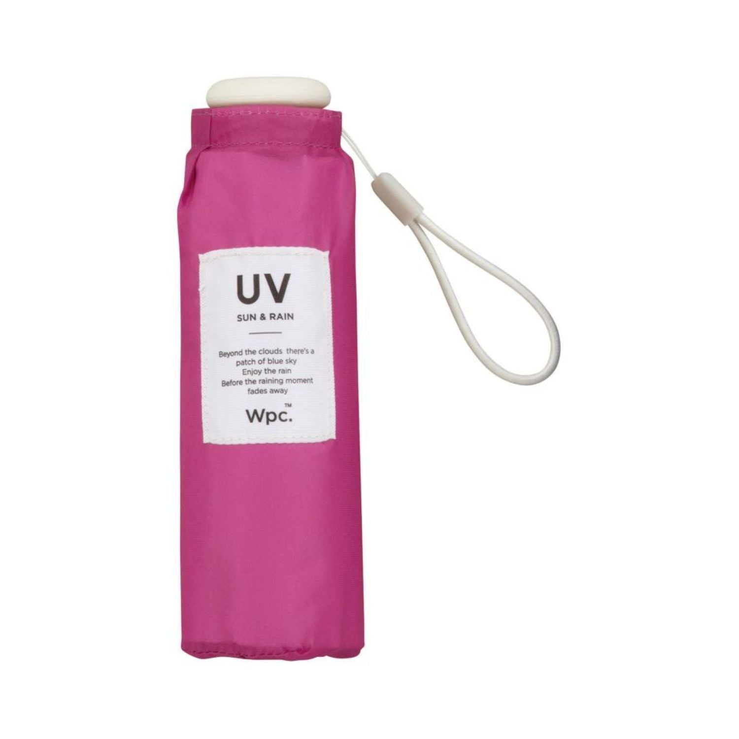 WPC Compact UV Protection Umbrella 50cm (Ruby)