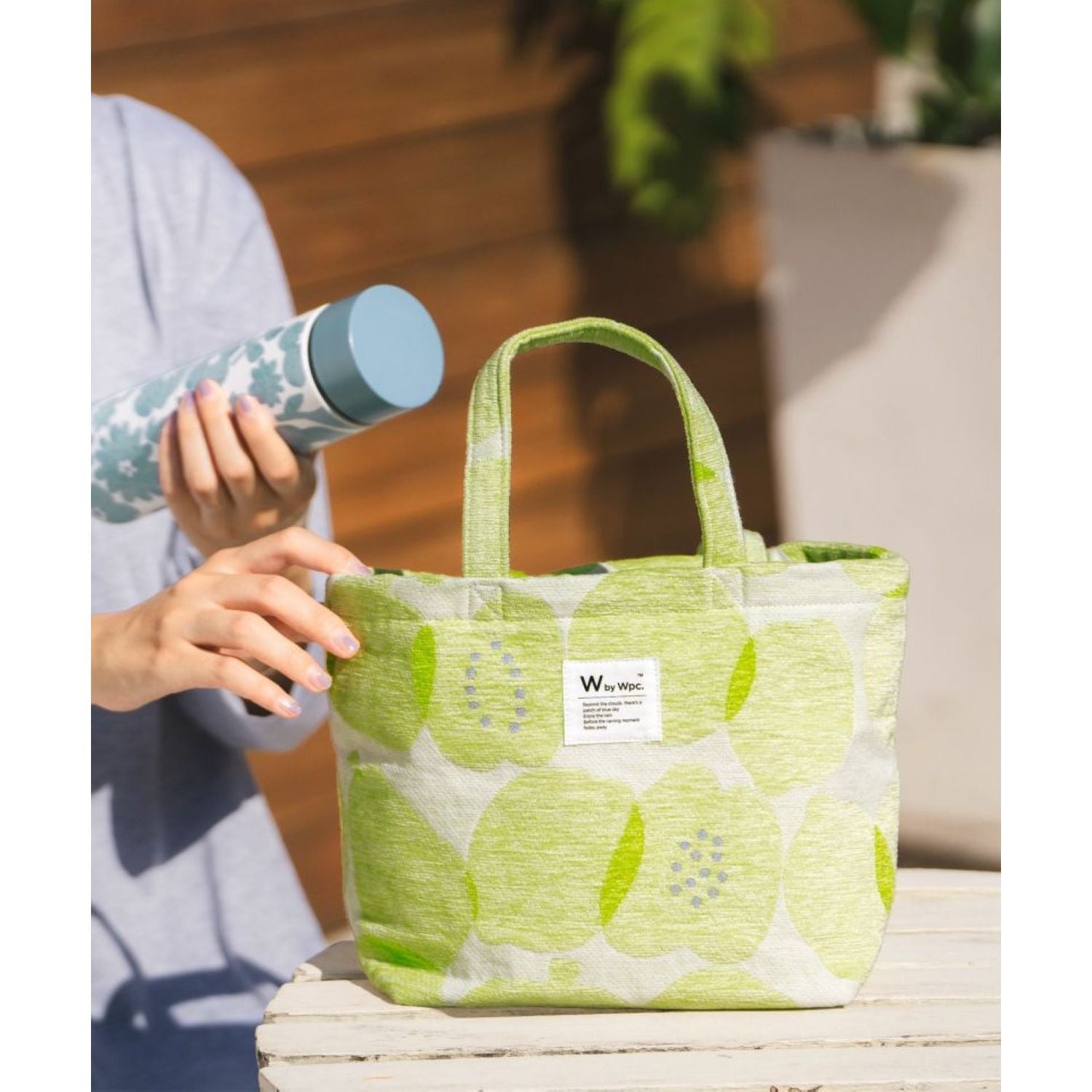 WPC Gobelins Tapestry Tote Bag (Fruits Green)