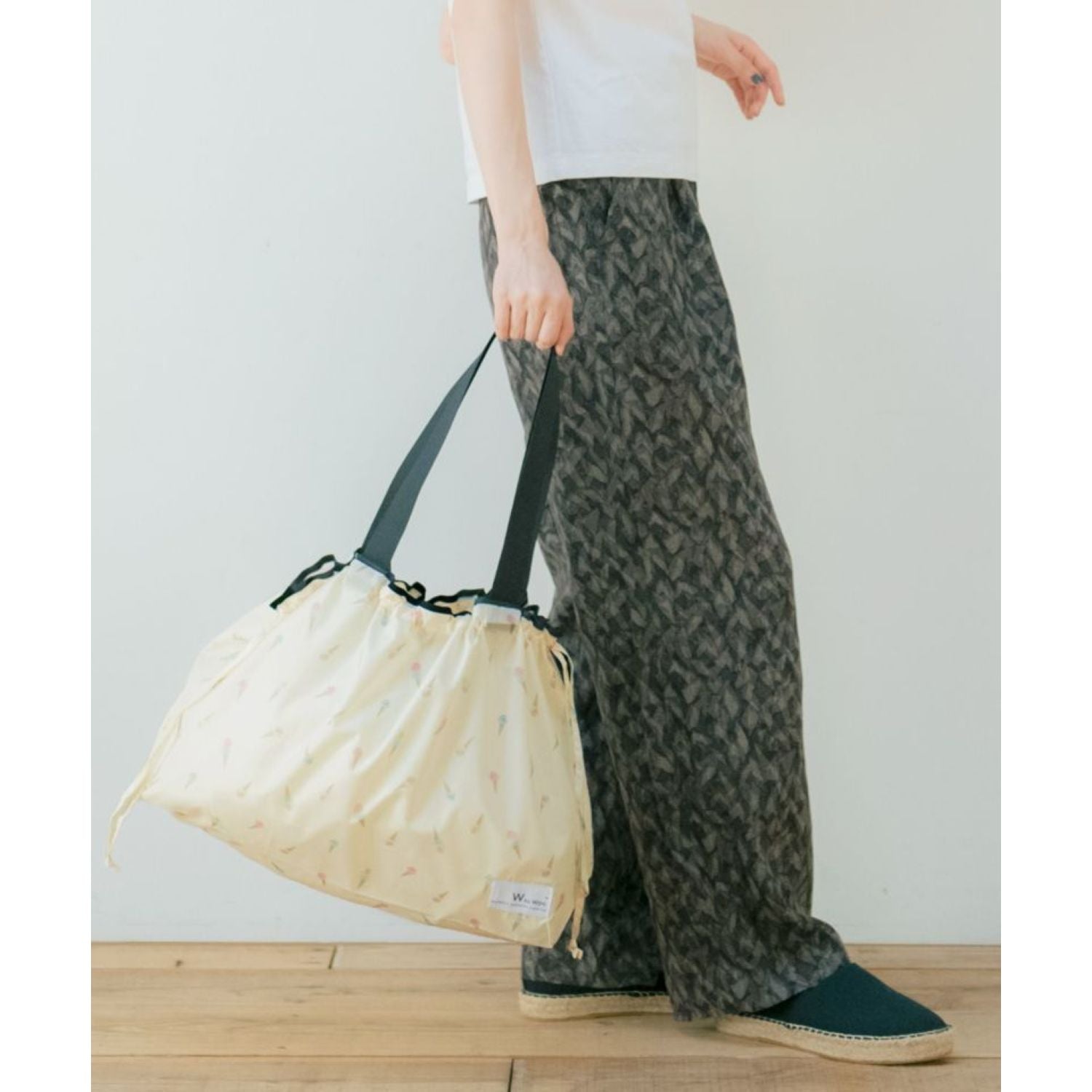 WPC Packable Rain Bag Cover (Ice Cream Off White)
