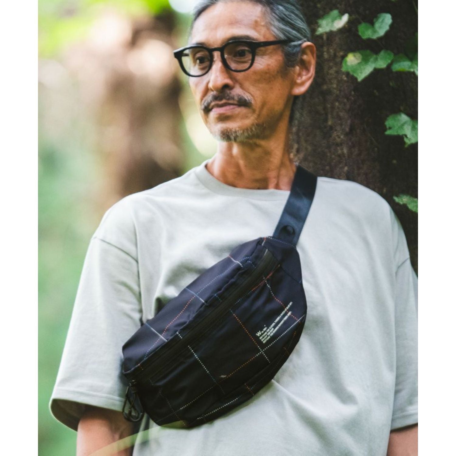 WPC Rain Body Bag Water Repellent (Checker)