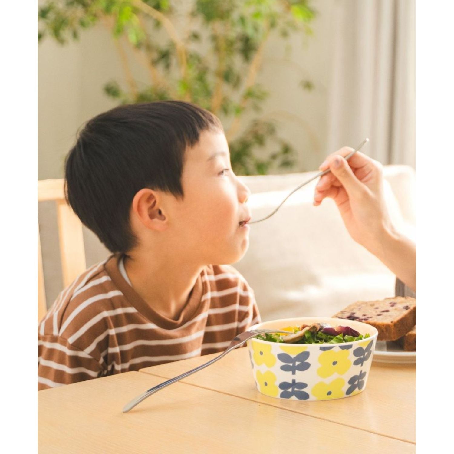 WPC Serving Bowl 500ml (Flower Parade Yellow)