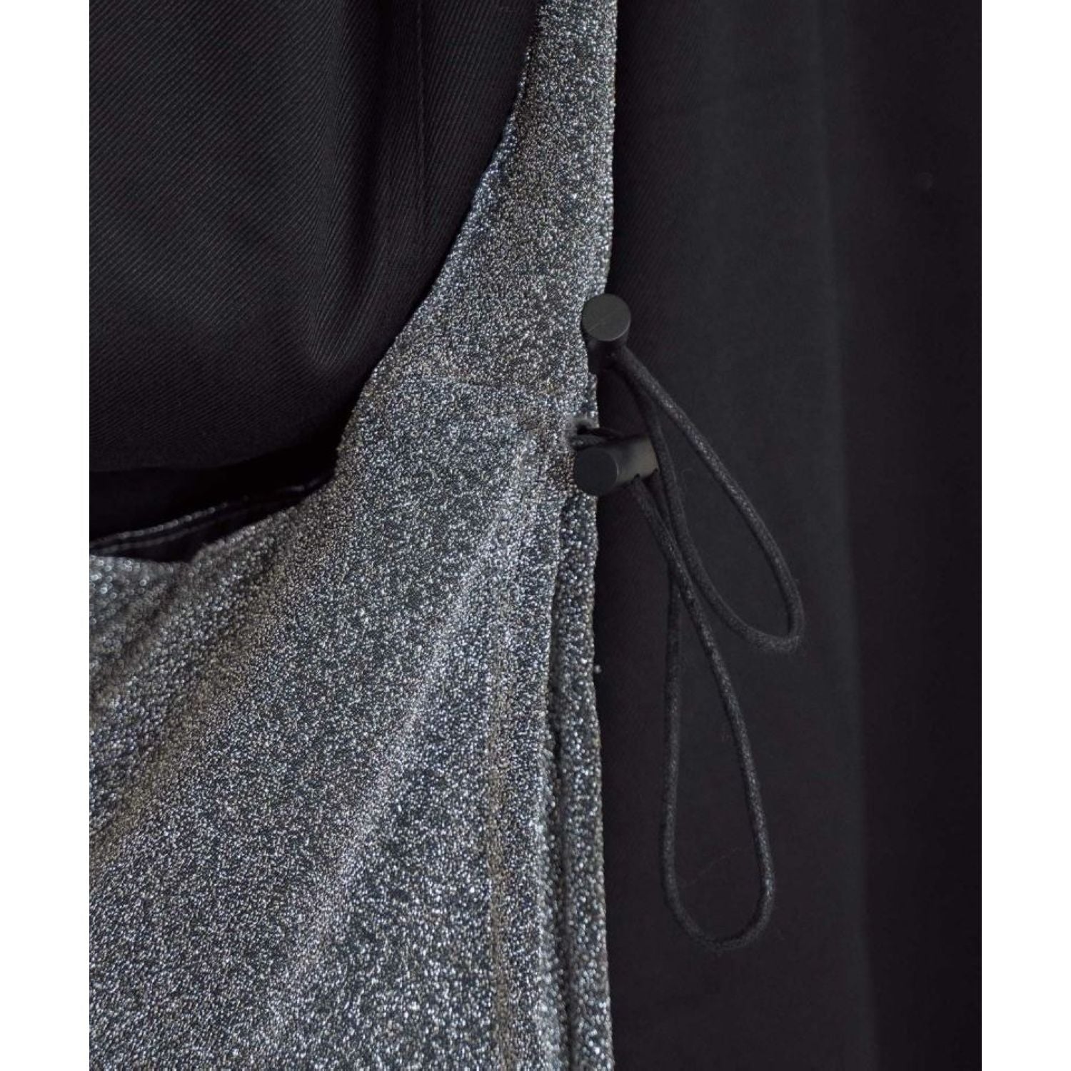 WPC Ondoo Shirring Drawstring Tote Bag (Silver)