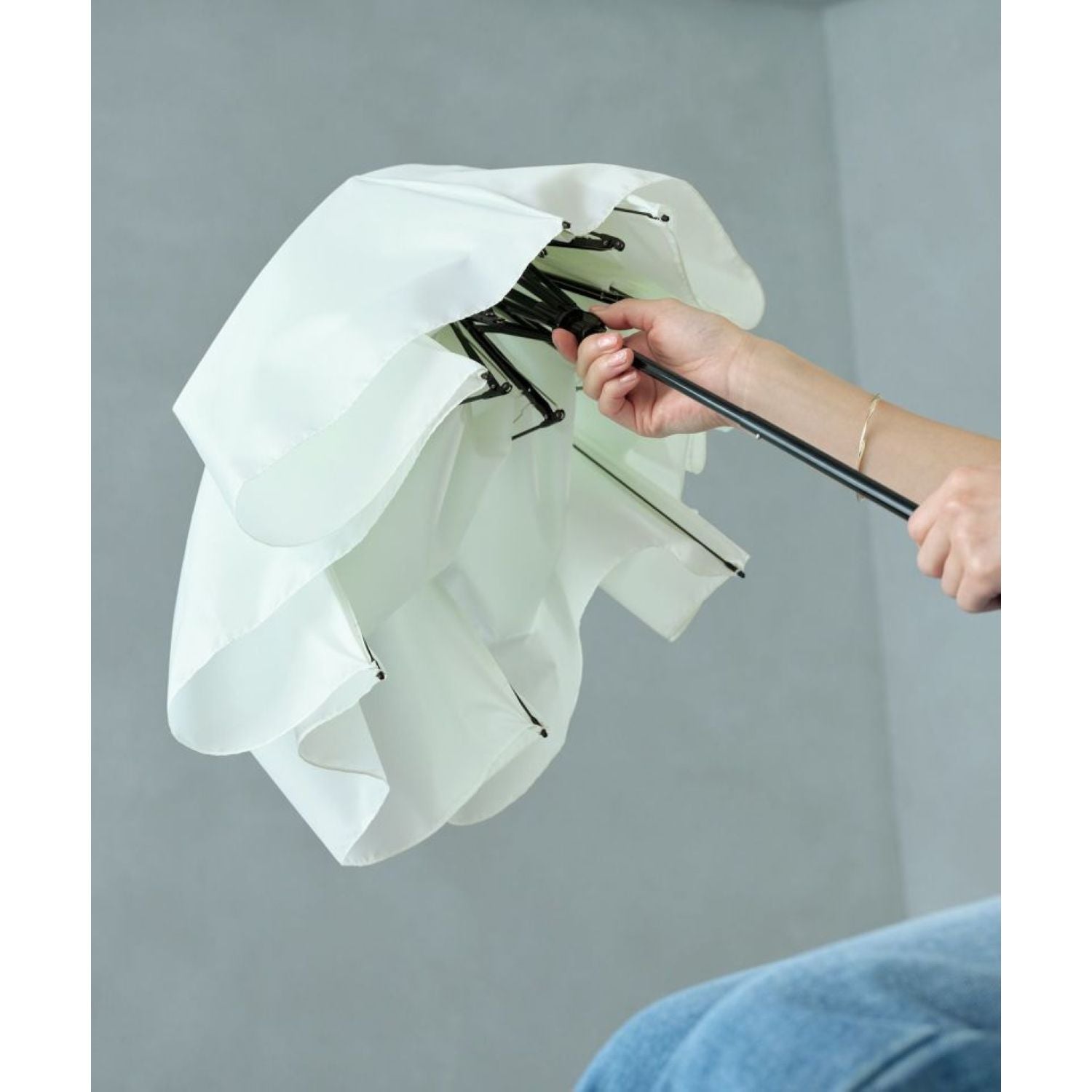 Wpc Ux Air-Light Uv Protection Folding Umbrella 61Cm (Green)