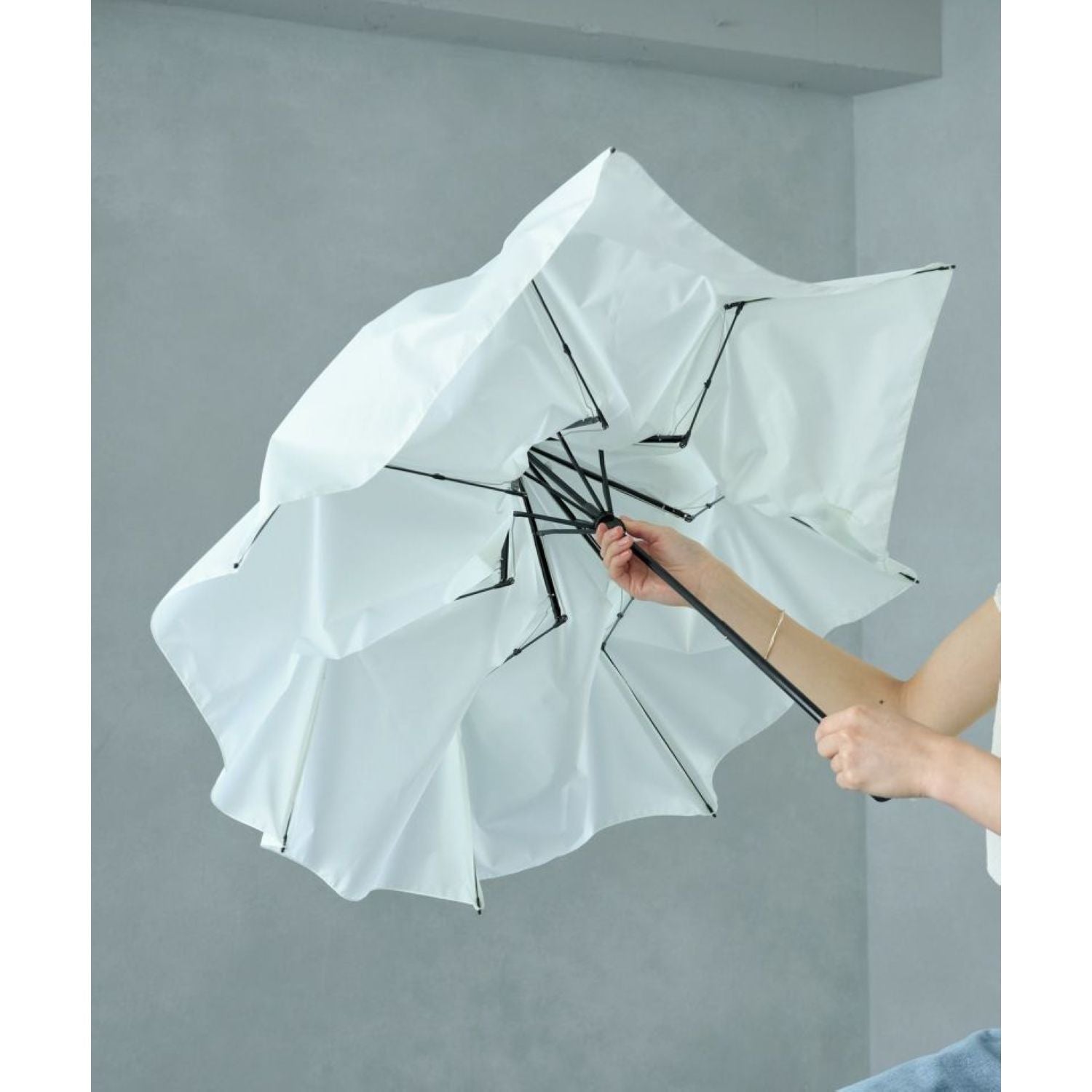 Wpc Ux Air-Light Uv Protection Folding Umbrella 61Cm (Green)