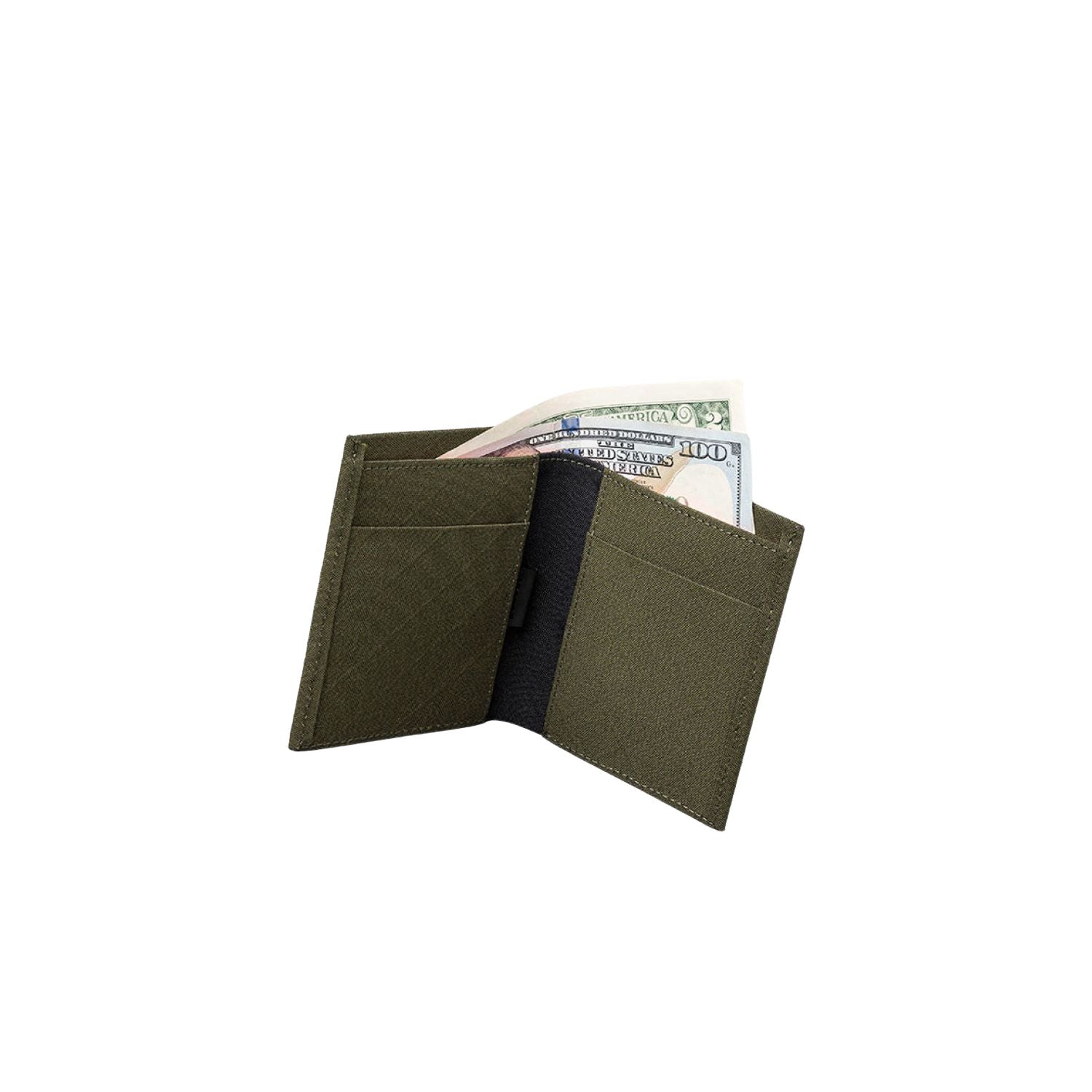 ALPAKA ARK Bifold Cash Wallet Axogrid 300D (Army Green)