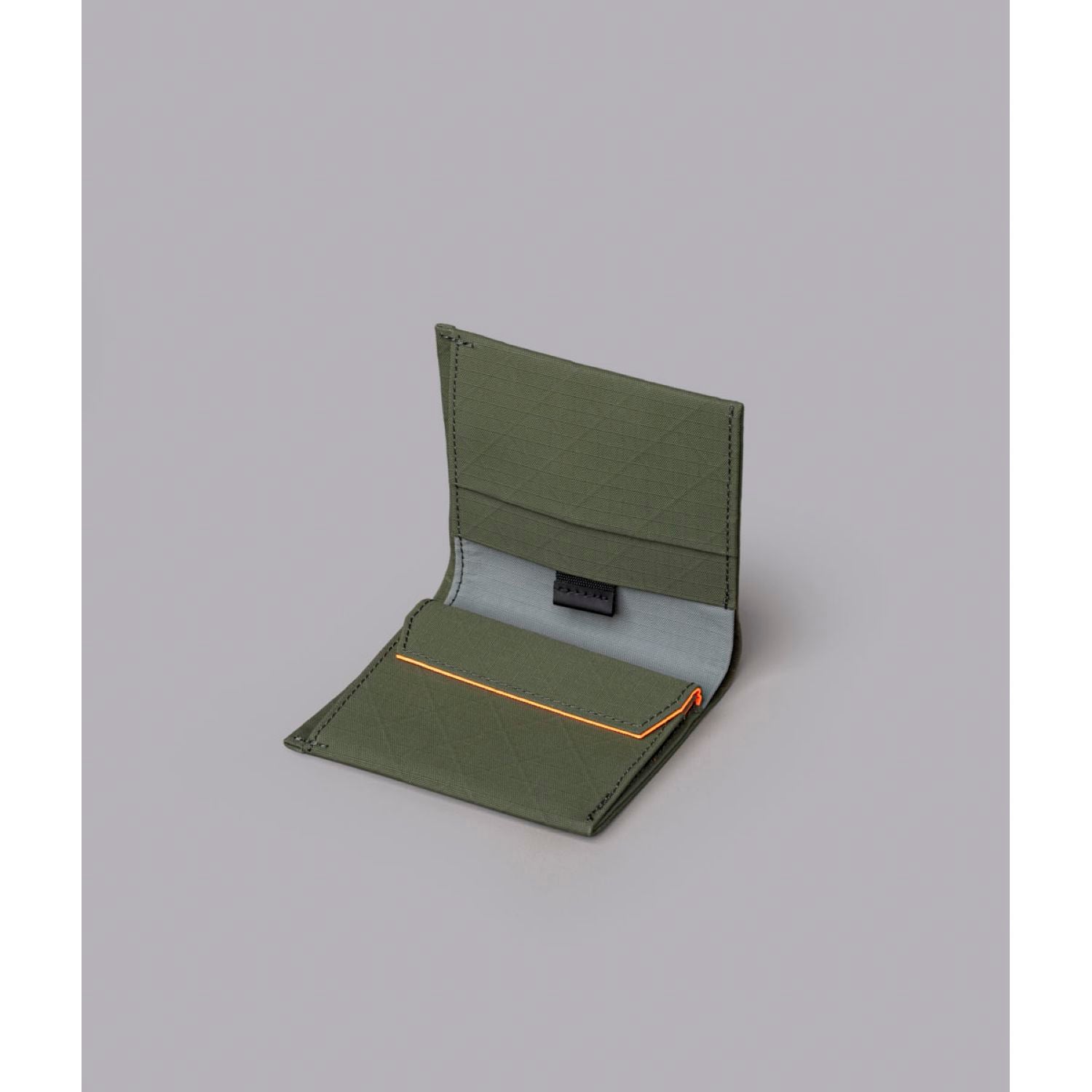 ALPAKA ARK Bifold Coin Wallet Axogrid 210D (Green)