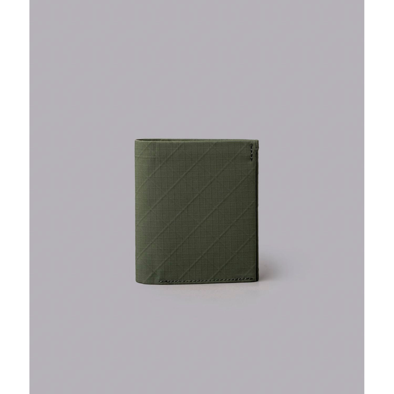 ALPAKA ARK Bifold Coin Wallet Axogrid 210D (Green)