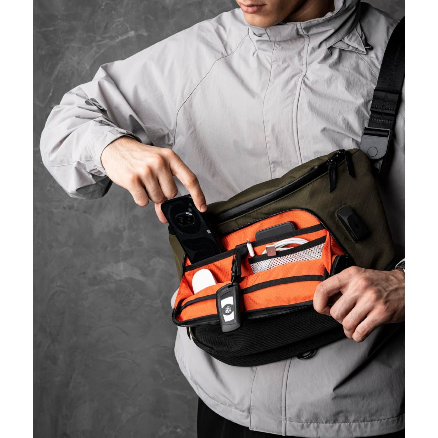 ALPAKA Bravo Sling Max V2 Axogrid 300D (Army Green)