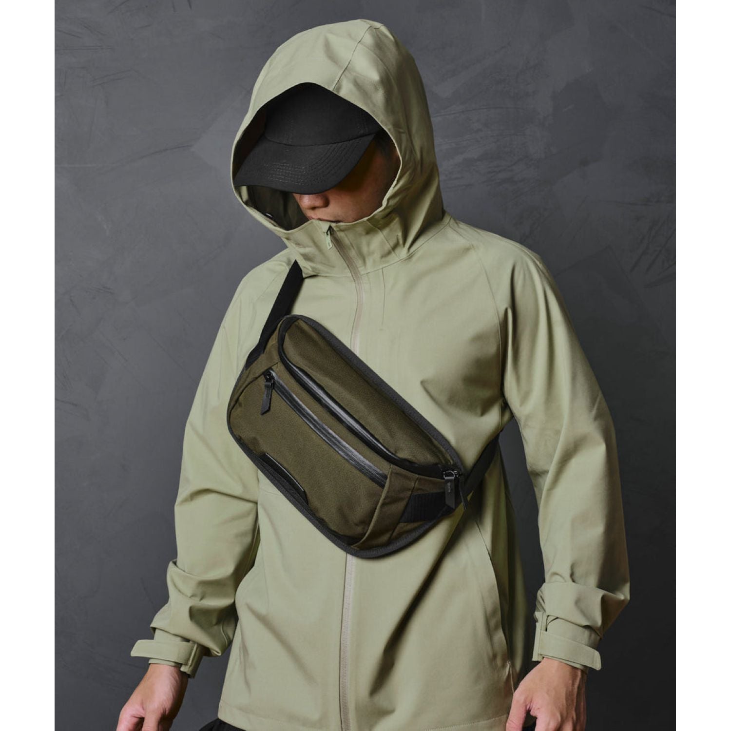 ALPAKA Bravo Sling Mini V2 Axoflux 300D (Army Green)