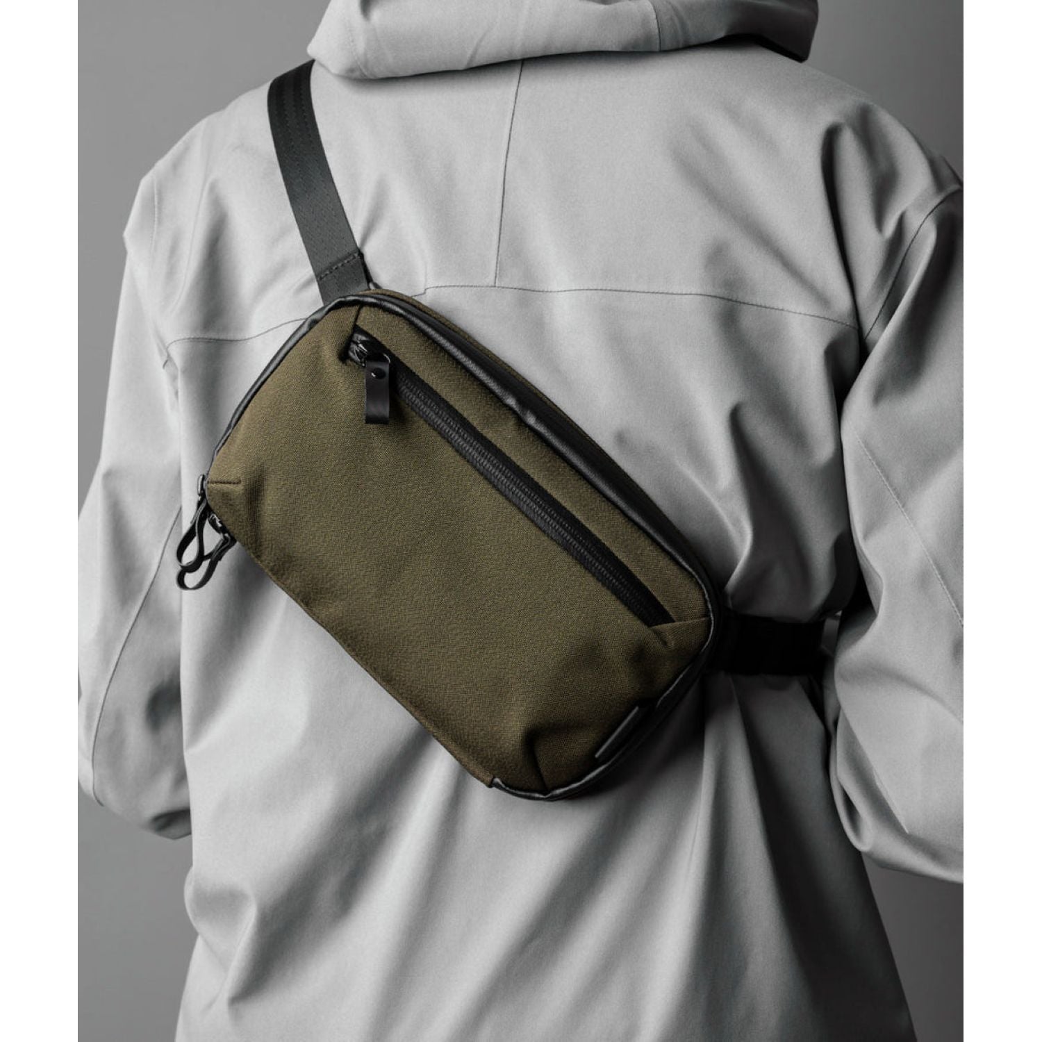 ALPAKA Elements Tech Case Mini Axoflux 600D (Army Green)