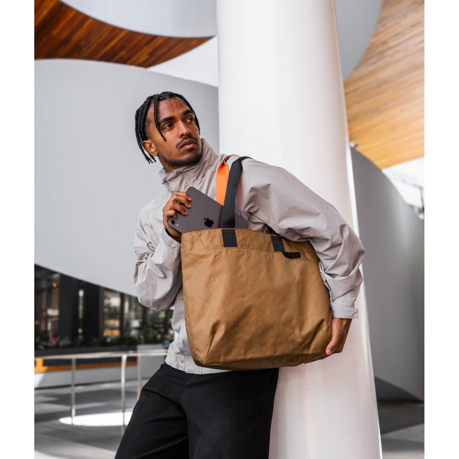ALPAKA Elements Tote Bag (M) Ecopak EPX200 (Brown)