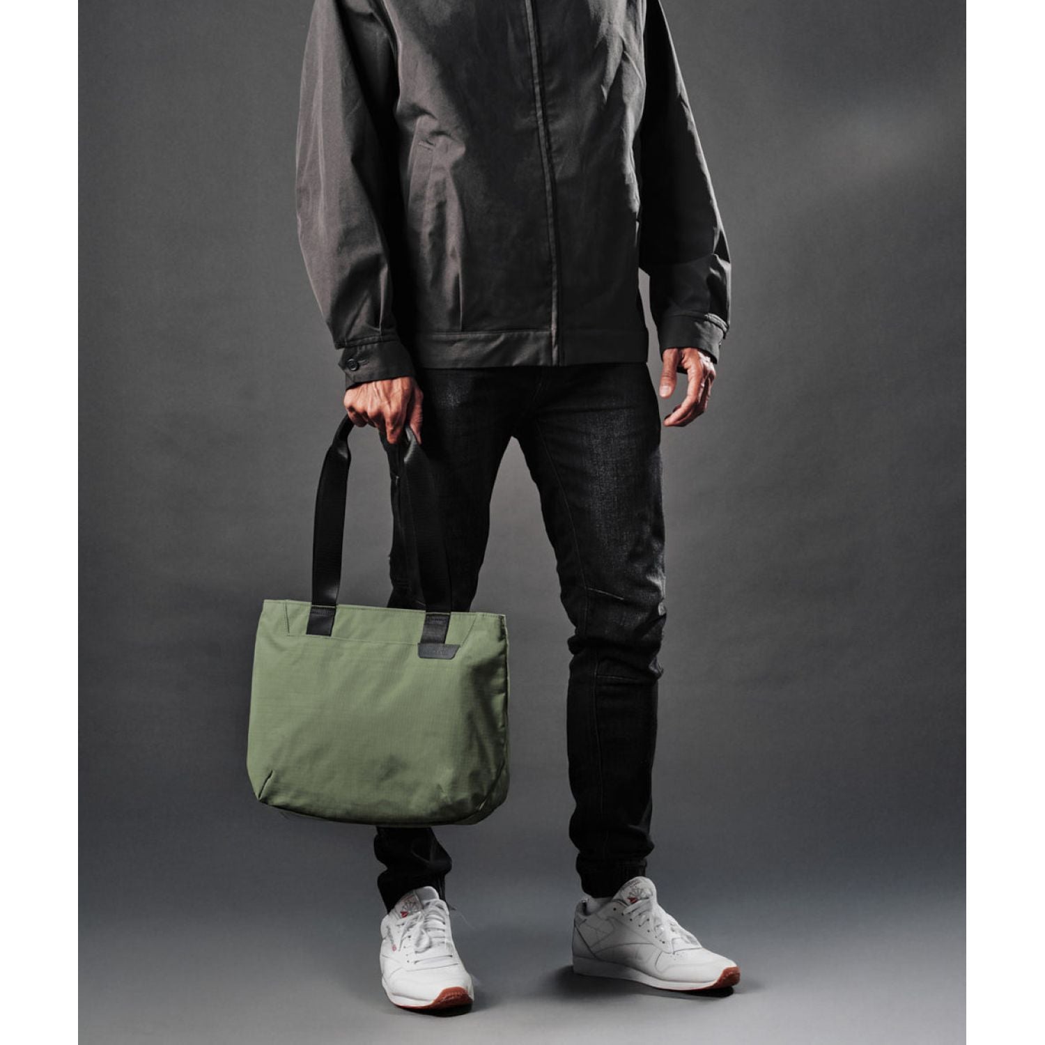 ALPAKA Elements Tote Bag (S) Axoflux 210D (Green/Grey)