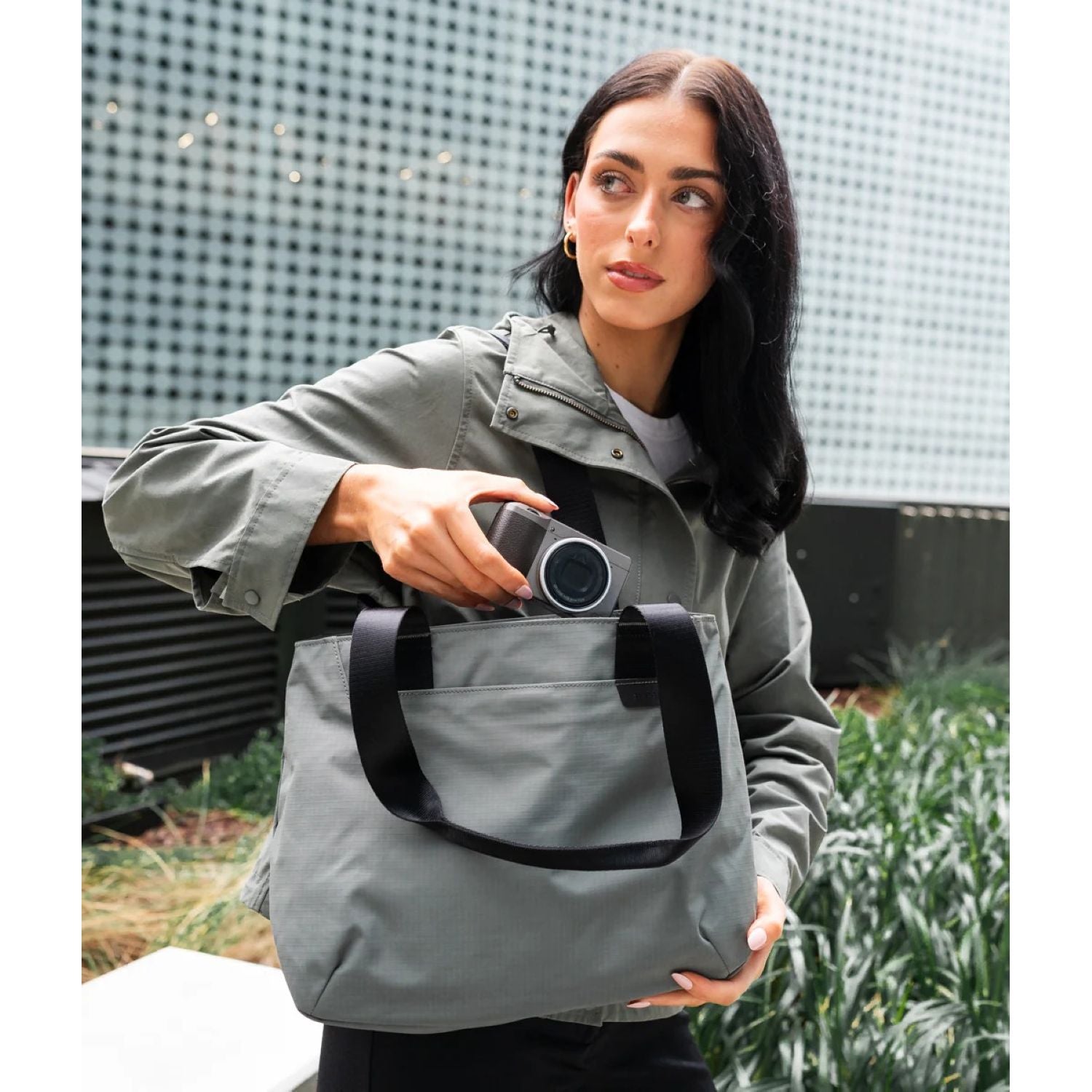 ALPAKA Elements Tote Bag (S) Axoflux 210D (Grey/Grey)