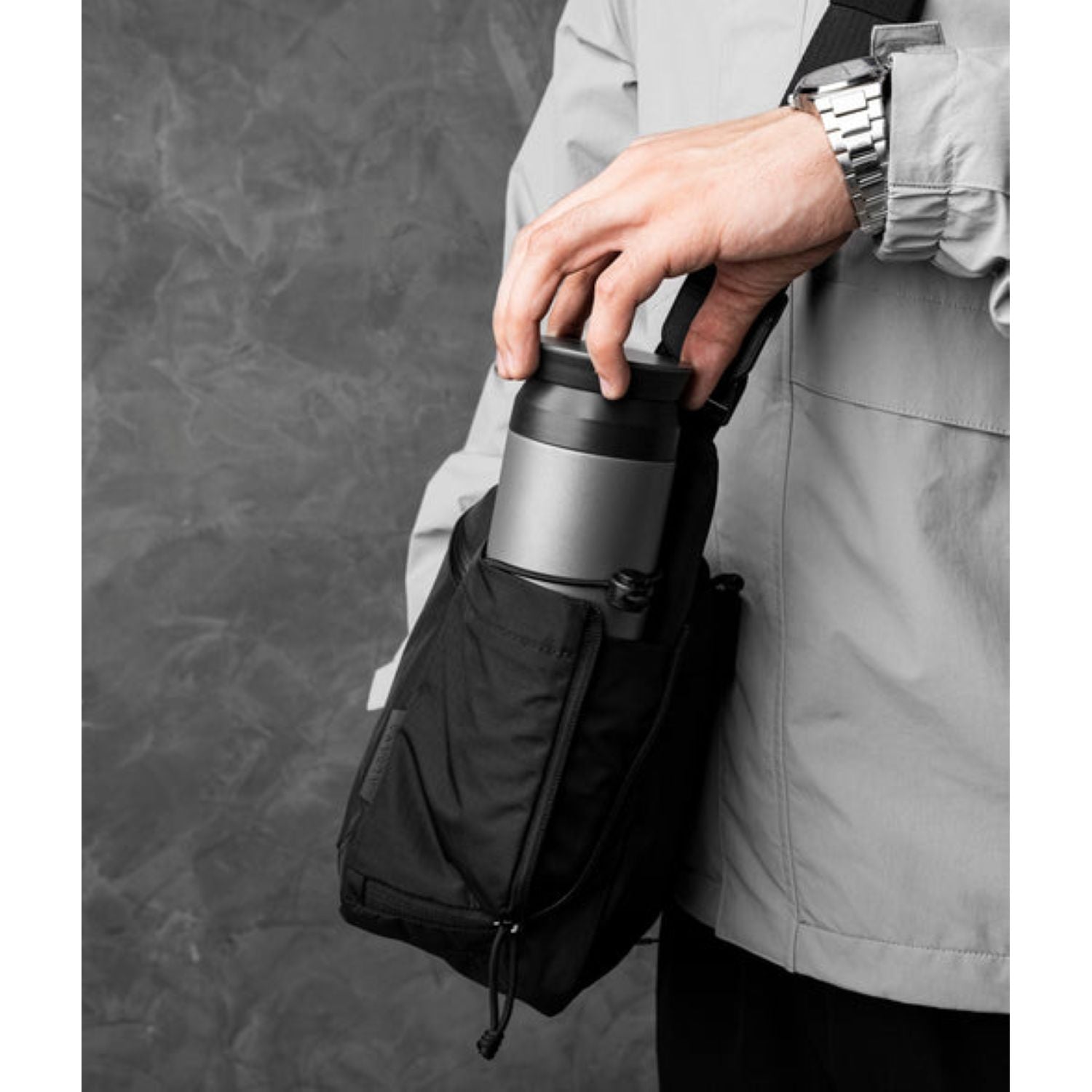 ALPAKA Flight Satchel Axoflux 210D (Black)