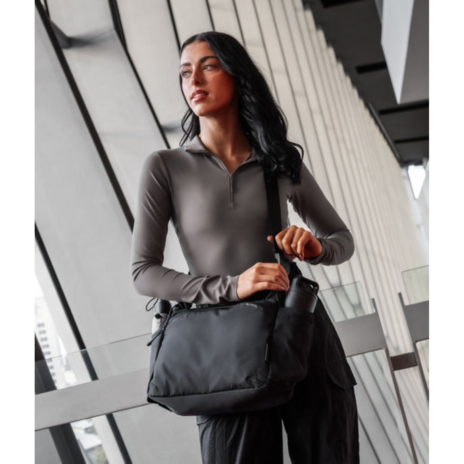 ALPAKA Flight Satchel Axoflux 210D (Black)